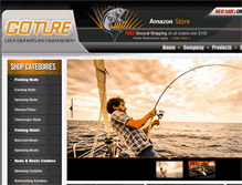 Tablet Screenshot of goture.com